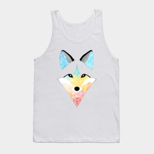 Multicolor Fox Tank Top